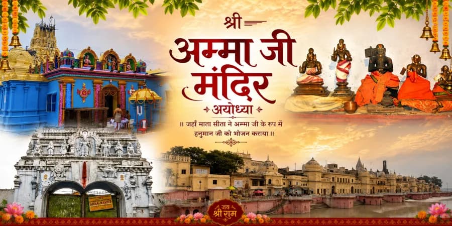 Amma Ji Temple (Ammaji Mandir), Ayodhya — the Divya Desam of Thiru Ayodhi in the Sri Vaishnava tradition