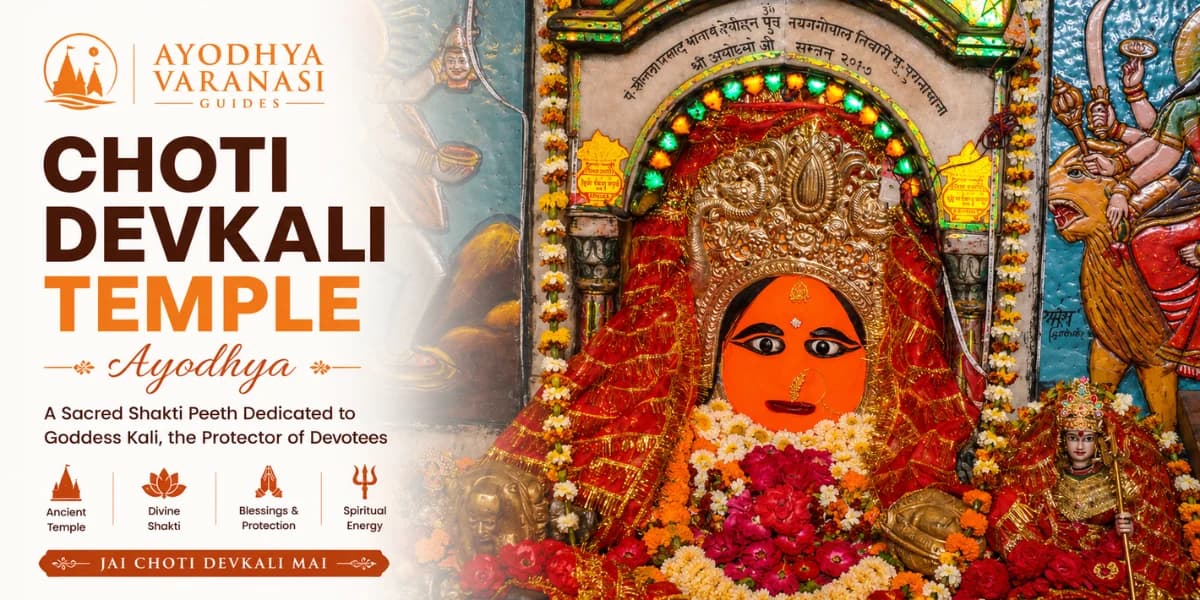 Chhoti Devkali Mandir, Ayodhya — the temple of Goddess Girija Devi, the kuldevi Sita brought from Mithila