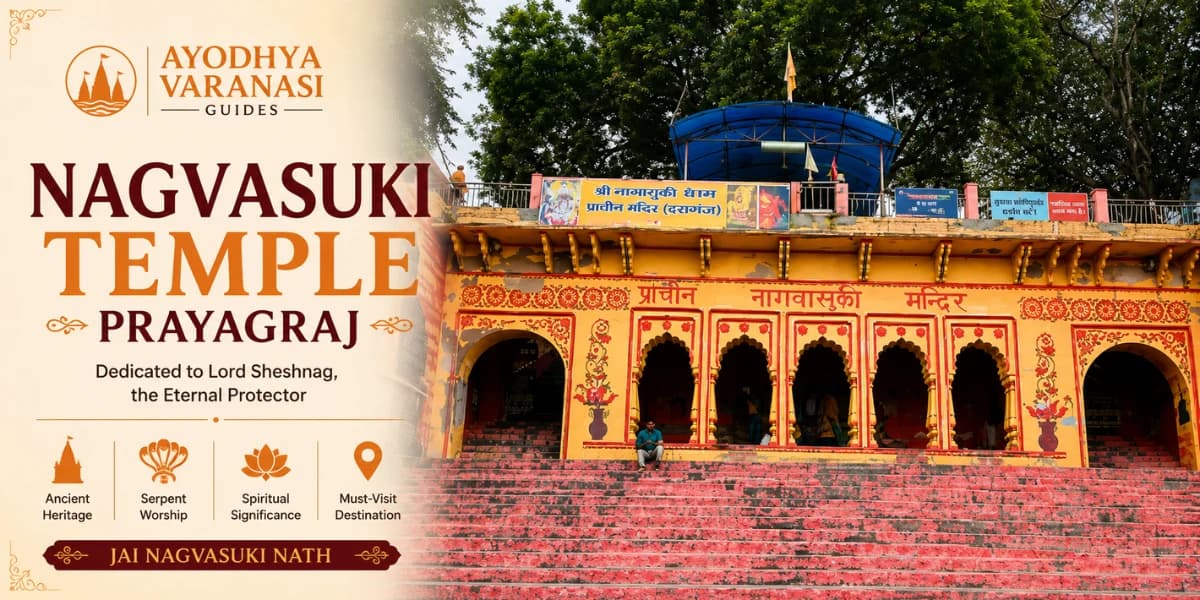Shri Nag Vasuki Temple, Daraganj, Prayagraj — where the serpent king Vasuki rested after the churning of the ocean