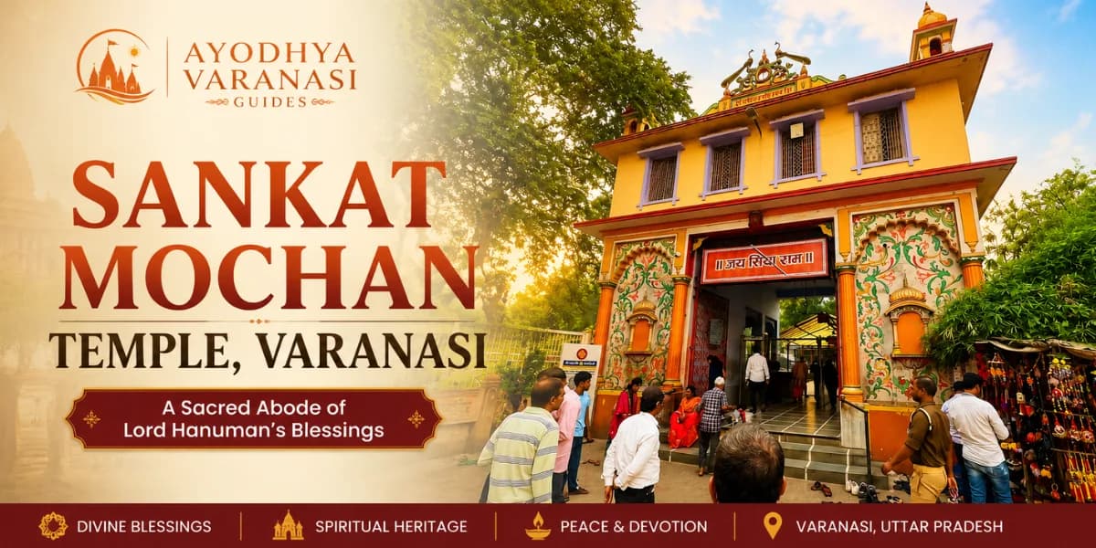 Sankat Mochan Hanuman Temple, Varanasi — founded by Goswami Tulsidas on the spot where he had a vision of Hanuman
