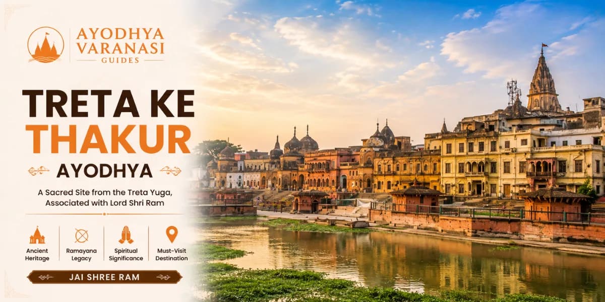 Treta Ke Thakur, Ayodhya — the temple at Naya Ghat that opens to the public only one day each year