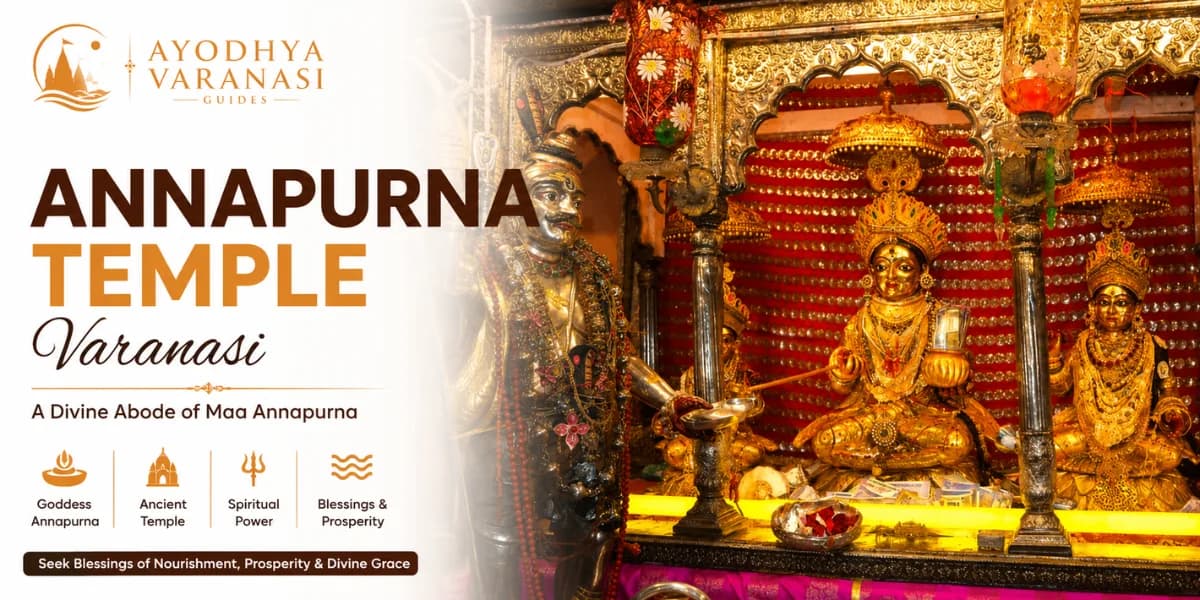 Maa Annapurna Mandir, Varanasi — the temple of the goddess of nourishment beside Kashi Vishwanath