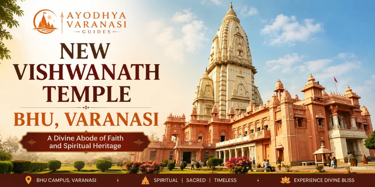 New Vishwanath Temple (Birla Mandir) at Banaras Hindu University, Varanasi — the tallest temple shikhar in the world