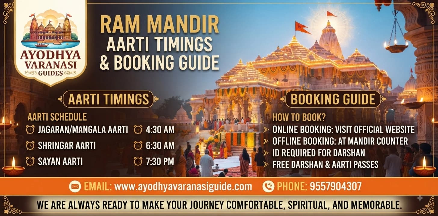 Ram Mandir Aarti Timings and Booking Guide