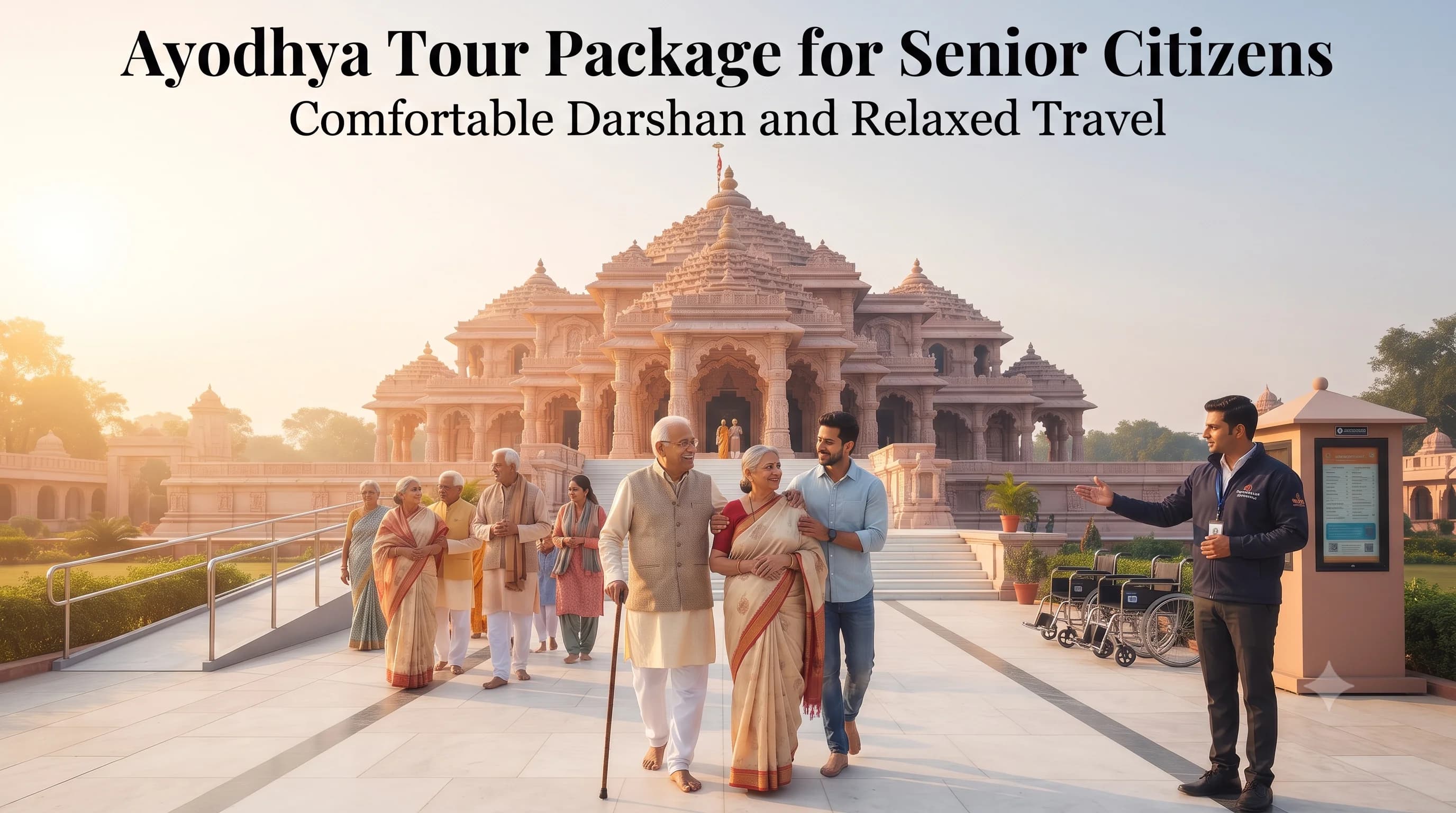 Ayodhya Tour Package for Senior Citizens – Comfortable Ram Mandir Darshan and Family Pilgrimage