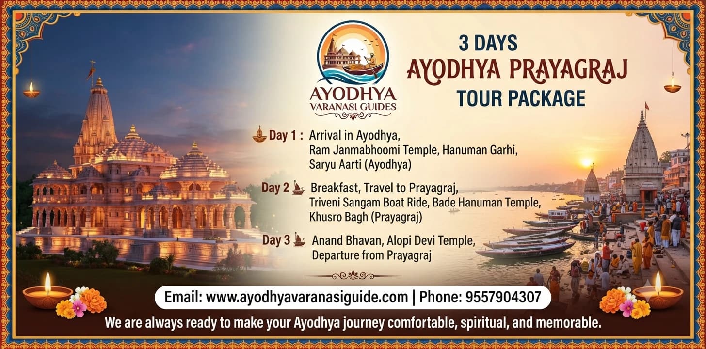 3 Days Ayodhya Prayagraj Tour Package