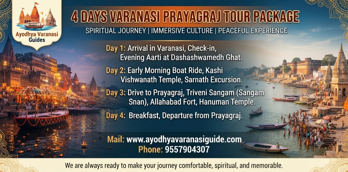 4 Days Varanasi Prayagraj Tour Package
