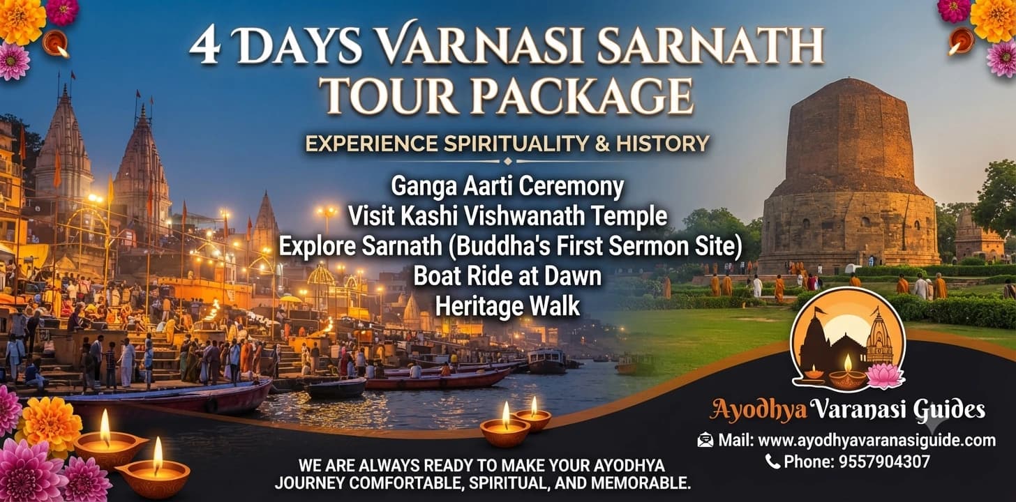 4 days Varanasi Sarnath Tour Package