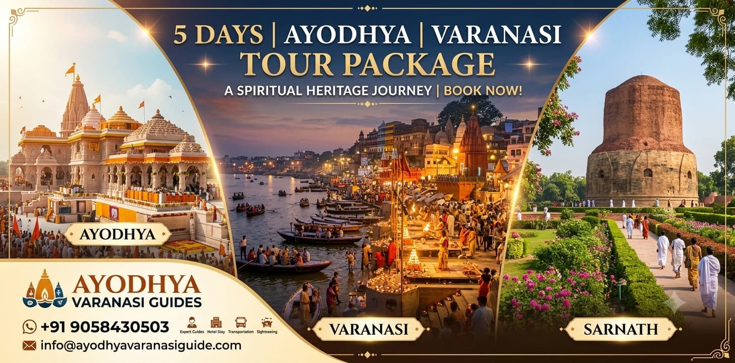 5 days Ayodhya Varanasi Sarnath tour package