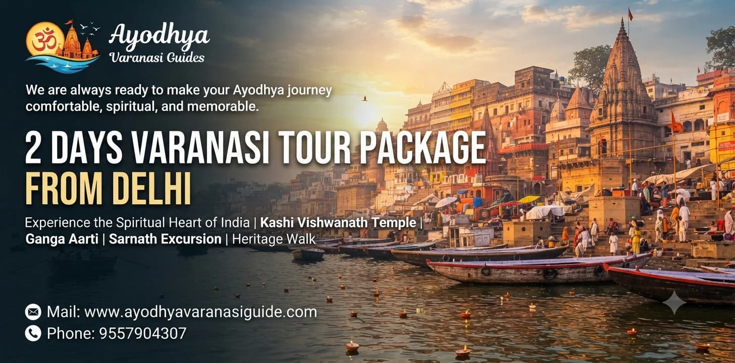 2 Days Varanasi Tour package from Delhi