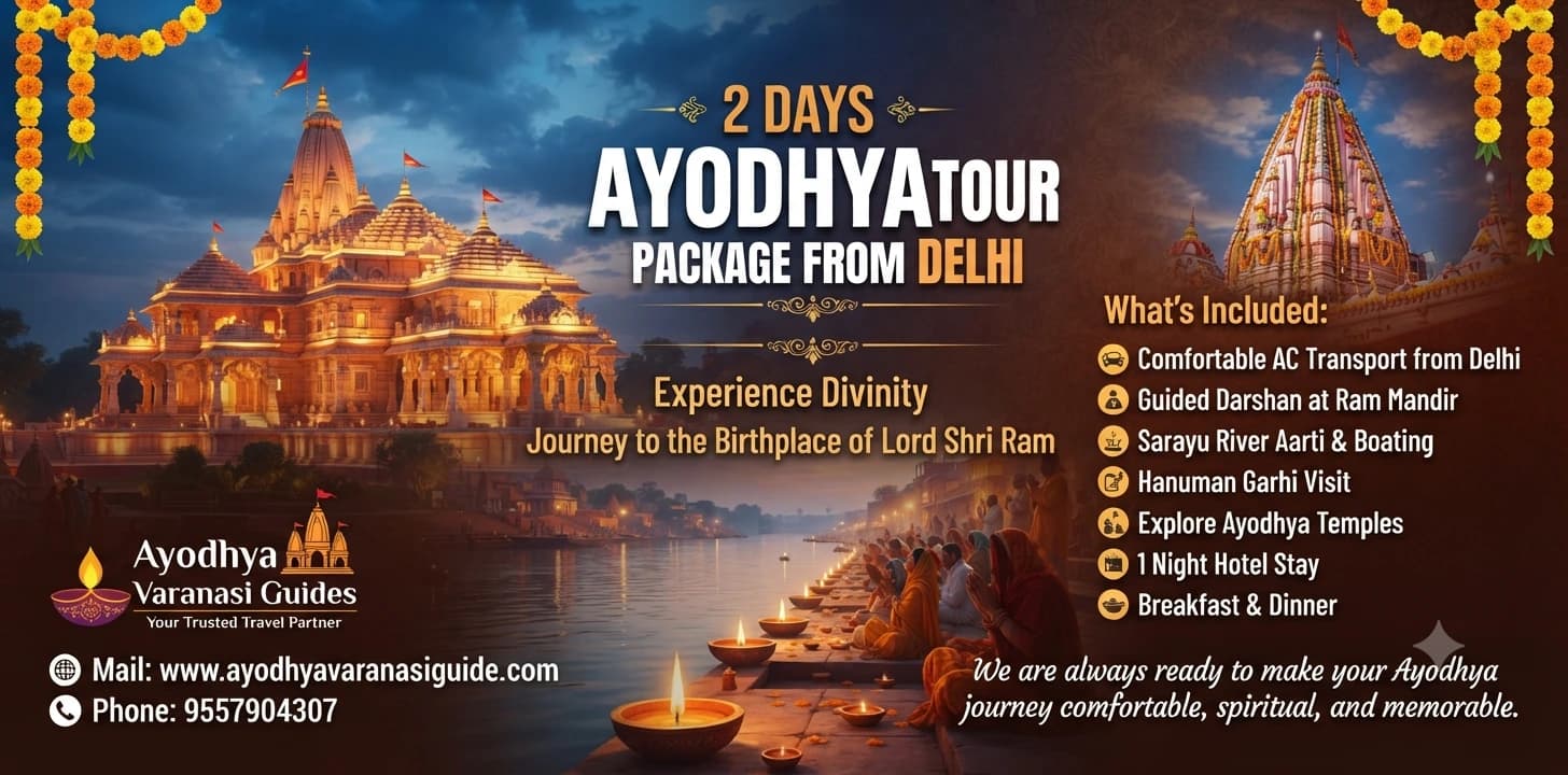 2 Days Ayodhya Tour Package from Delhi