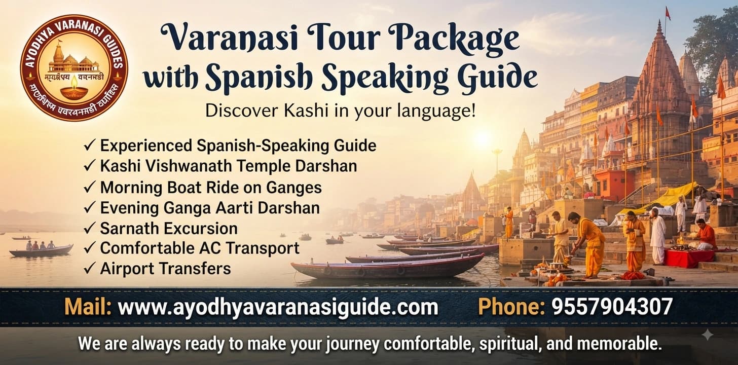 Varanasi Tour Package with Spanish Speaking Guide