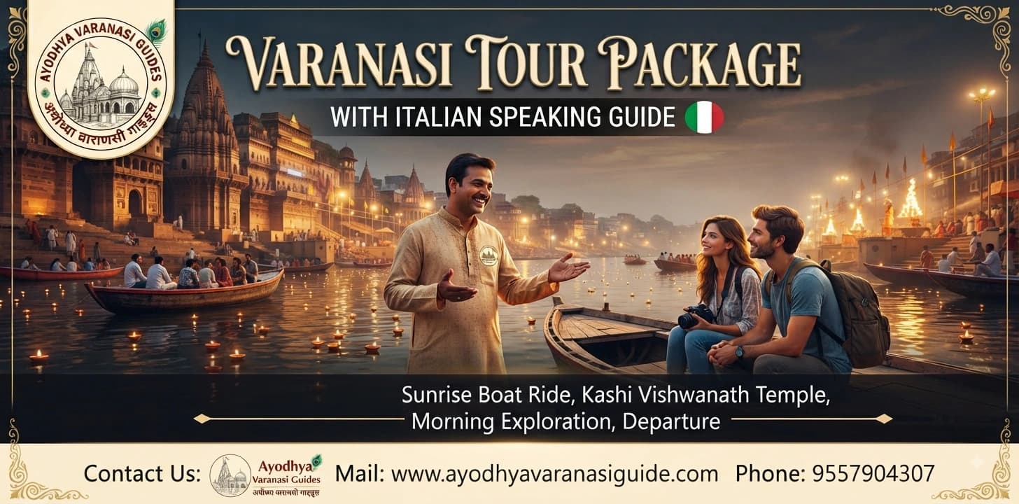 Varanasi Tour Package with Italian Speaking Guide